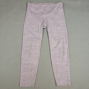 Outdoor Voices Leggings Womens XL Free Form Superbloom Space Dye Pink